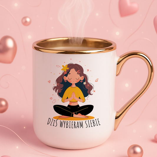 Kubek Elegant "Dziś wybieram siebie."