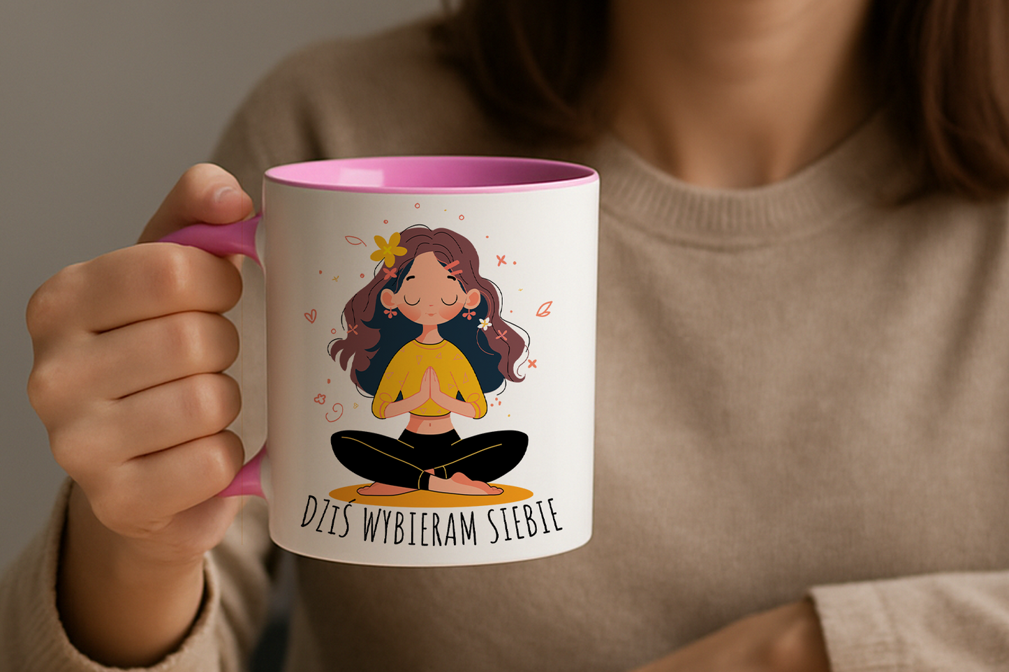 Kubek "Dziś Wybieram Siebie."