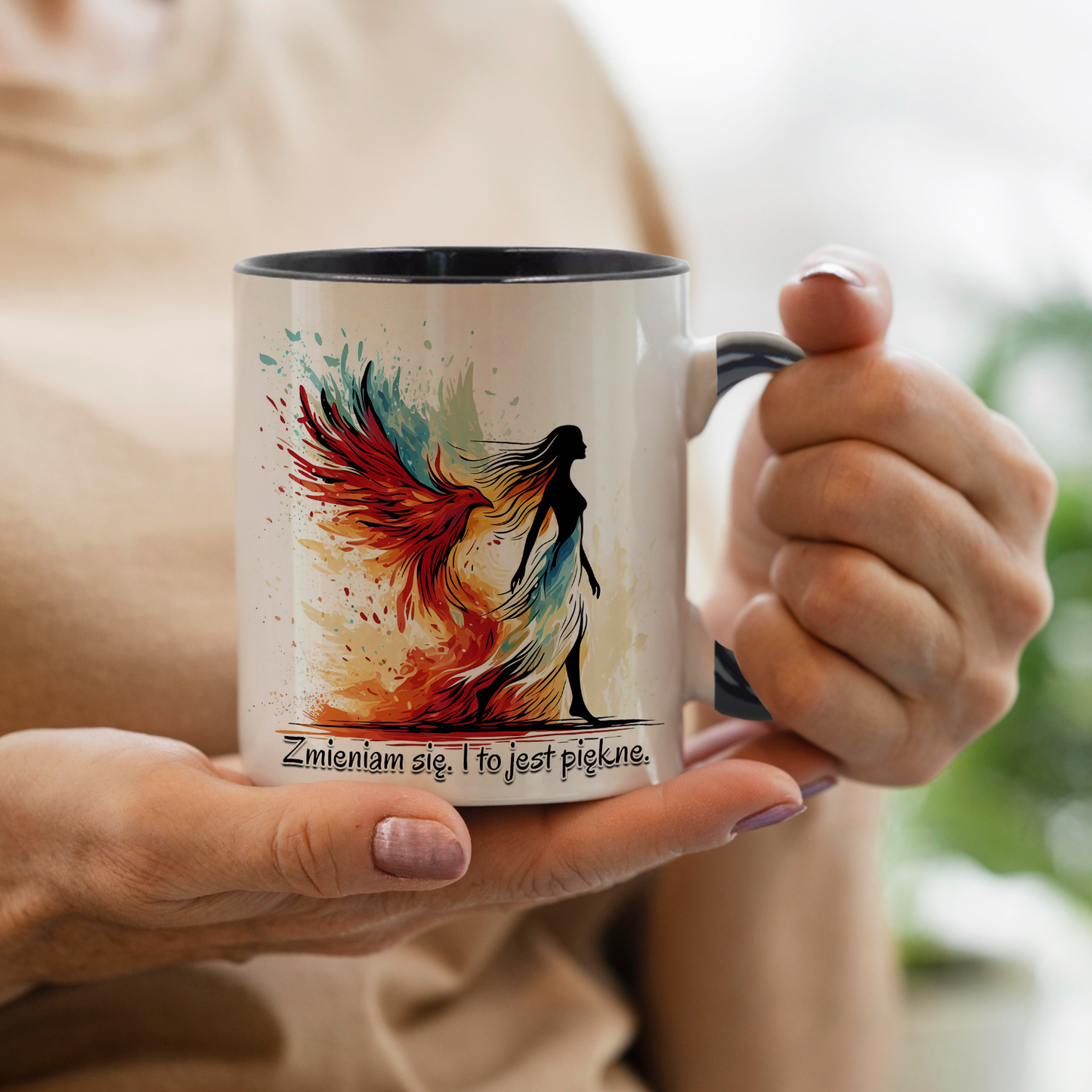Kubek "Zmieniam się. I to jest piękne."