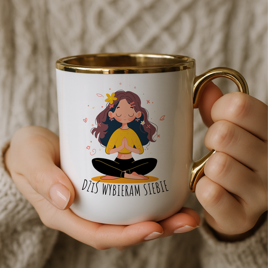 Kubek Elegant "Dziś wybieram siebie."