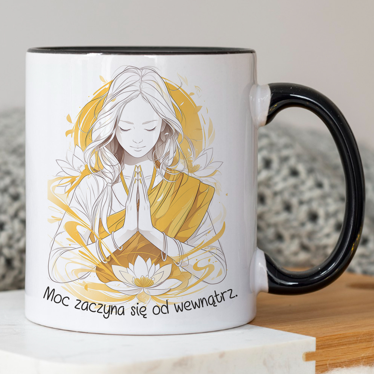 Kubek "Moc zaczyna się od wewnątrz."