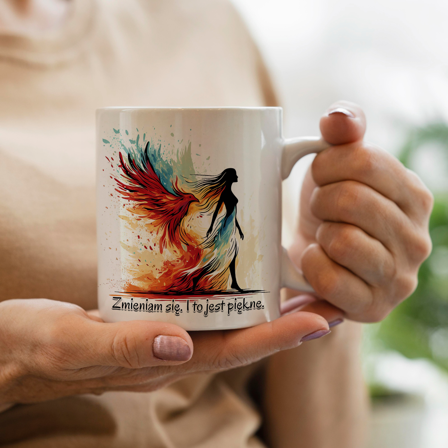 Kubek "Zmieniam się. I to jest piękne."