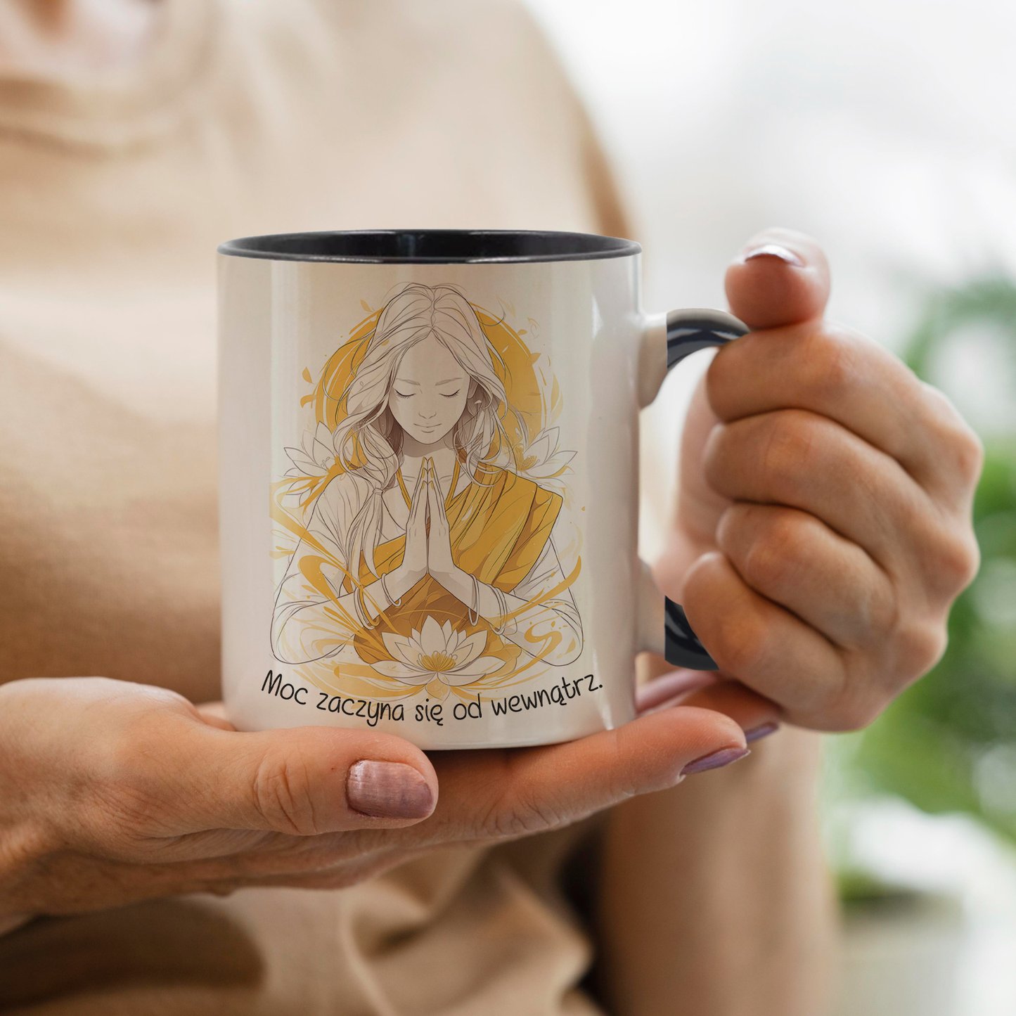 Kubek "Moc zaczyna się od wewnątrz."