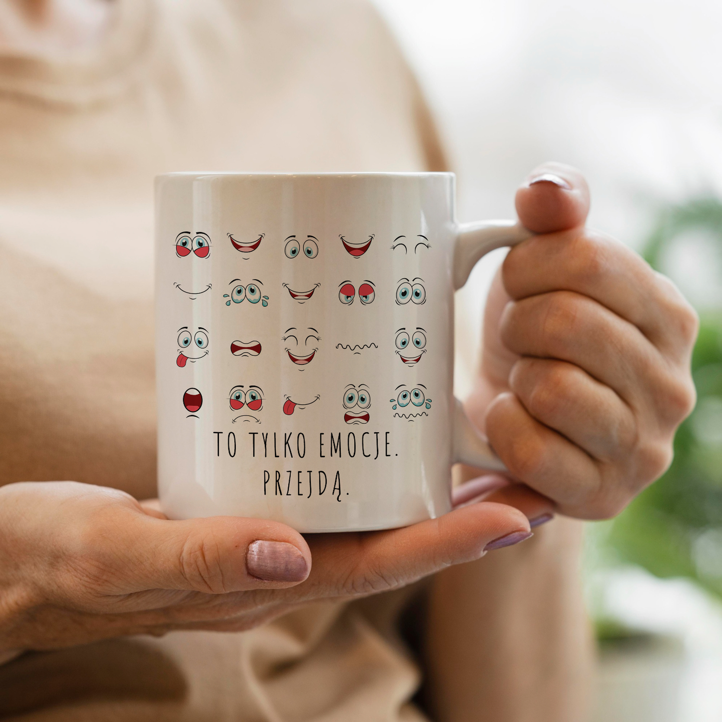 Kubek "To Tylko Emocje. Przejdą."