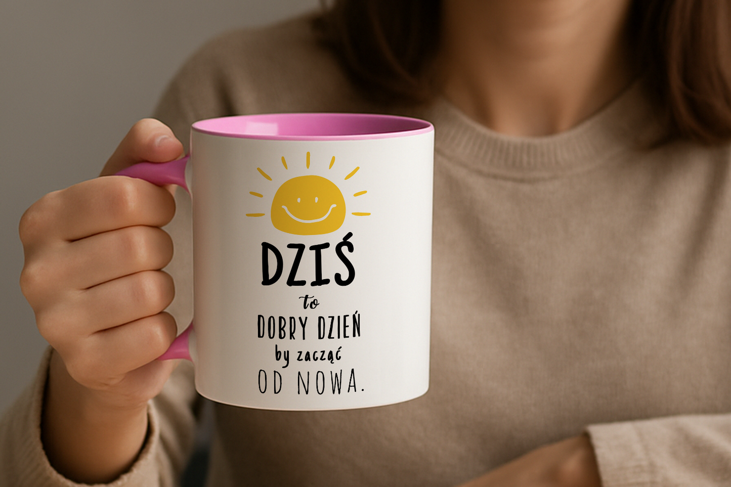 Kubek "Dziś to dobry dzień, aby zacząć od nowa."