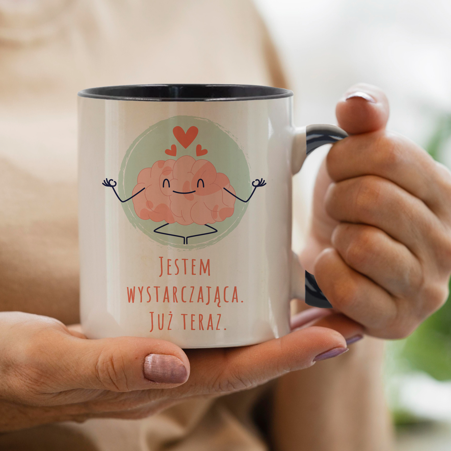 Kubek "Jestem Wystarczająca. Już Teraz."