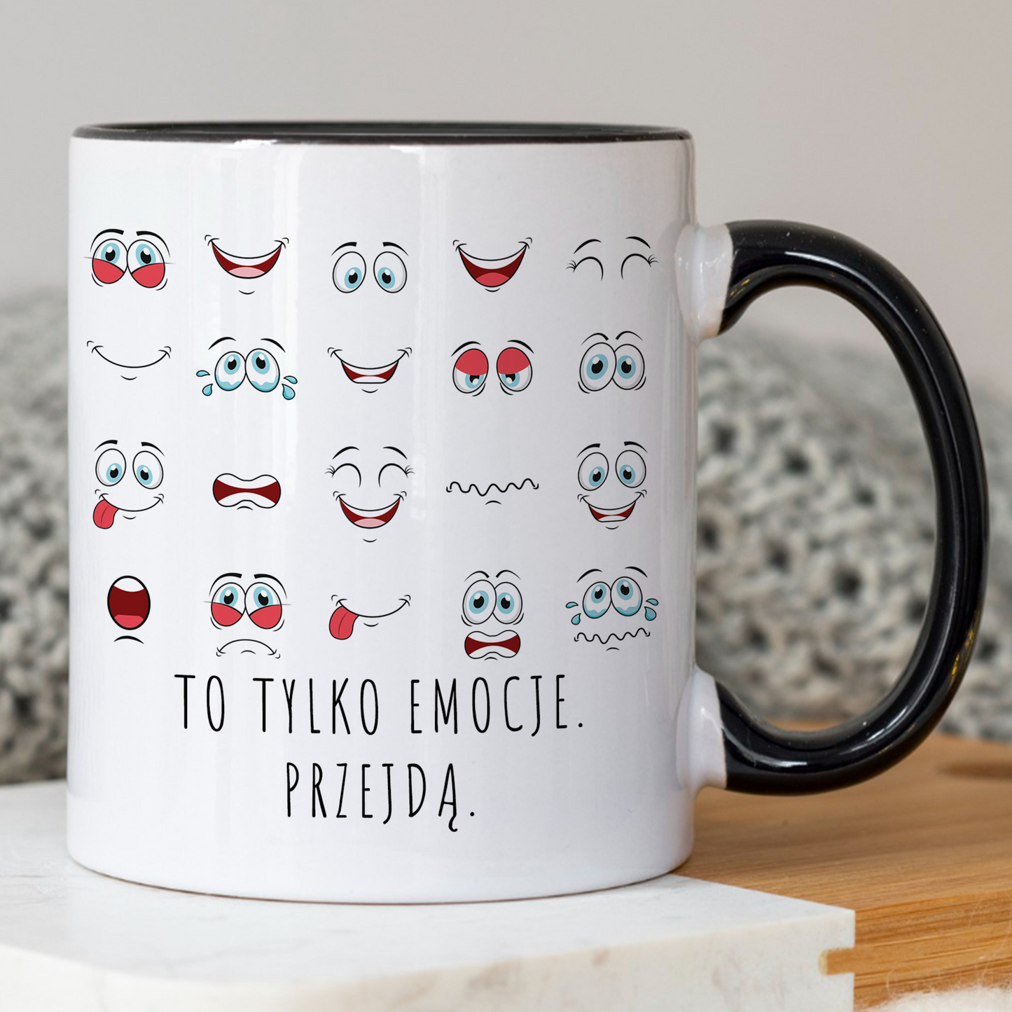 Kubek "To Tylko Emocje. Przejdą."