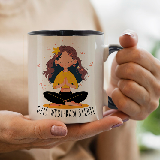 Kubek "Dziś Wybieram Siebie."