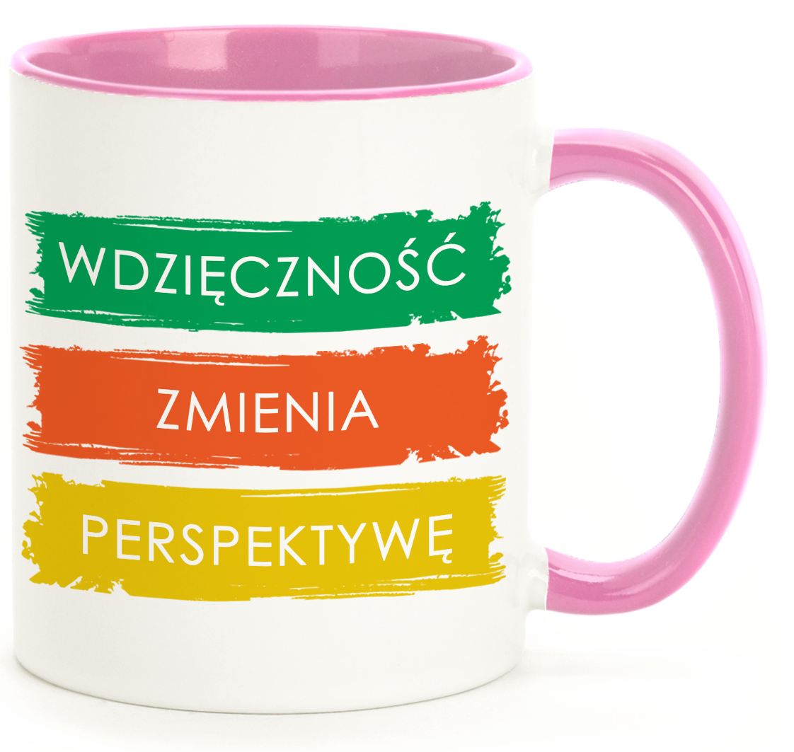 Kubek "Wdzięczność Zmienia Perspektywę"